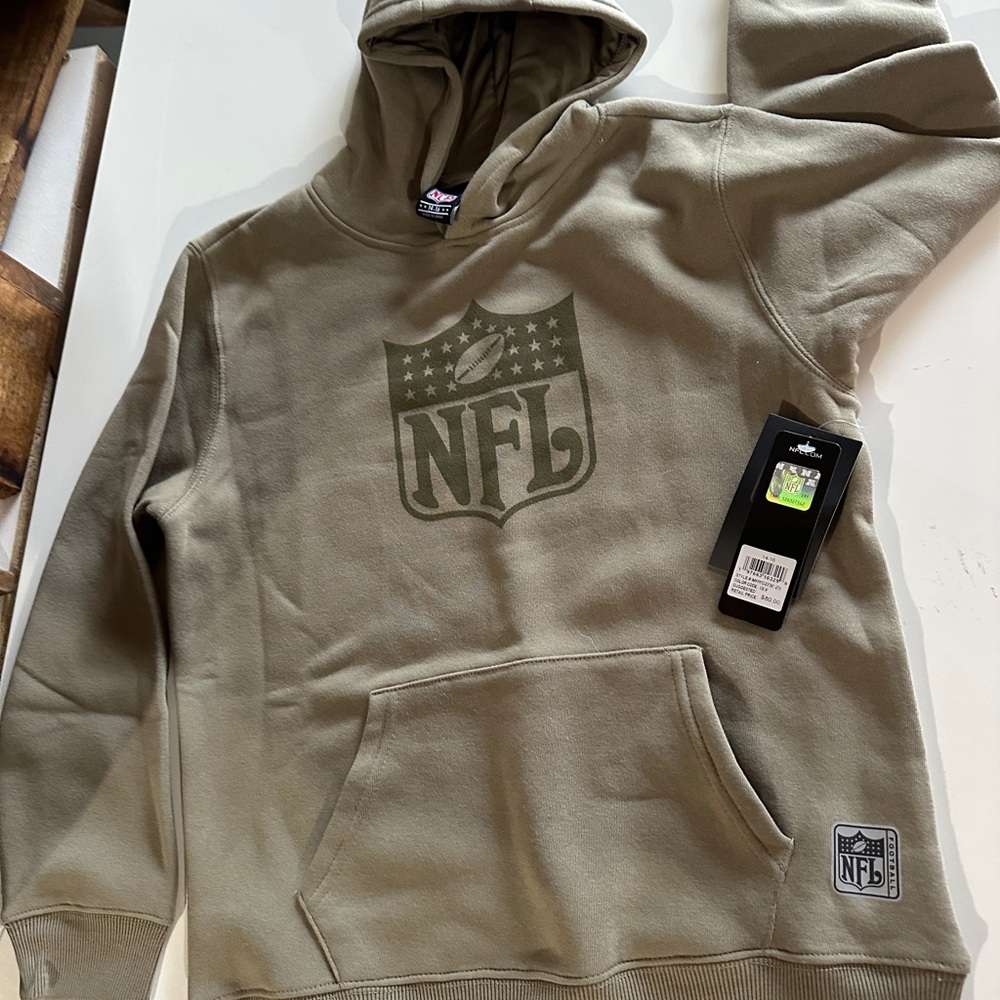 NFL Olive Green Kids Hoodie